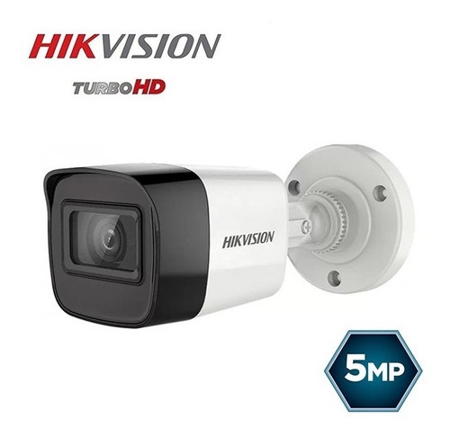 AMARA HIKVISION, BULLET, 5 MP , 2.8MM, EXIR 20 MTS, AUDIO, IP 67, PLASTICA *NUEVO* (DS-2CE16H0T-ITPFS)