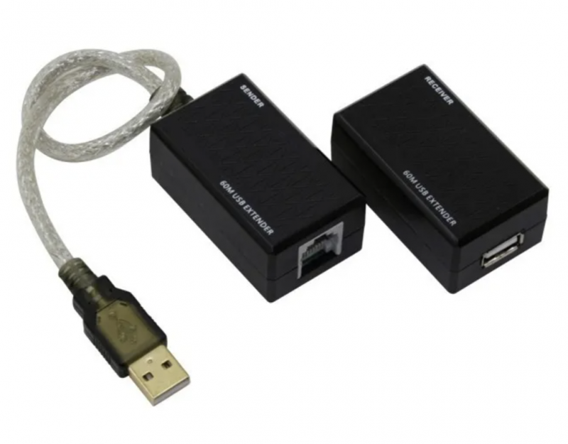 EXTENSOR USB 60M por UTP